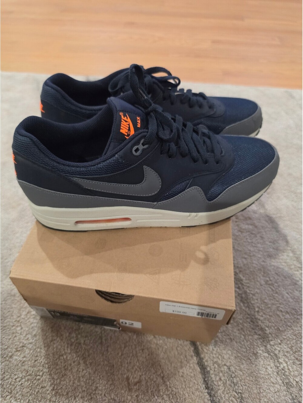 Nike air max 1 dark Obsidian size 13 super clean